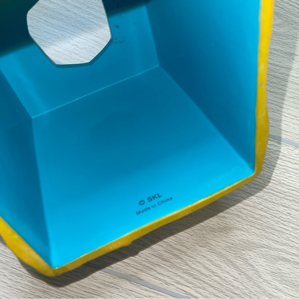 SKL Under Water Ocean Sea Creatures Blue Tissue Box Holder Kids Bathroom - Picture 8 of 10